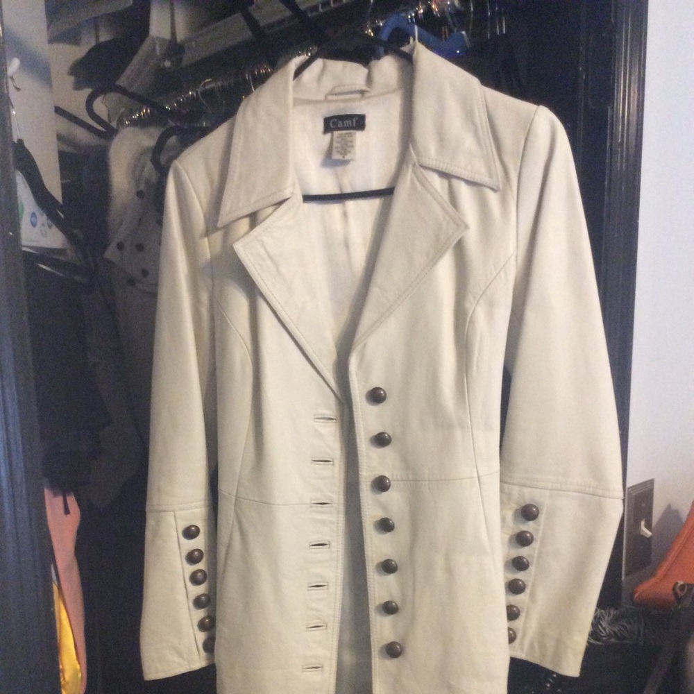 Cami Leather Coat 🧥